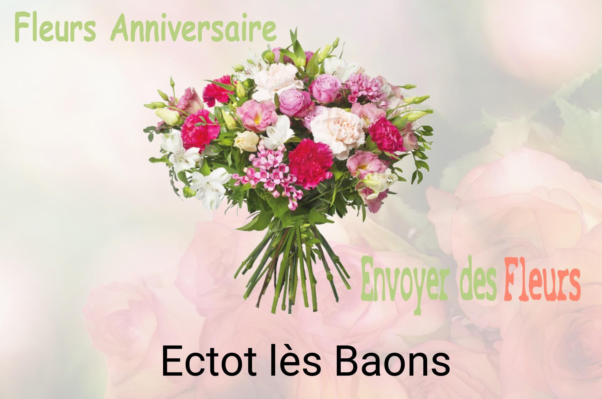 Bouquet de fleurs d’anniversaire livré à Ectot-lès-Baons